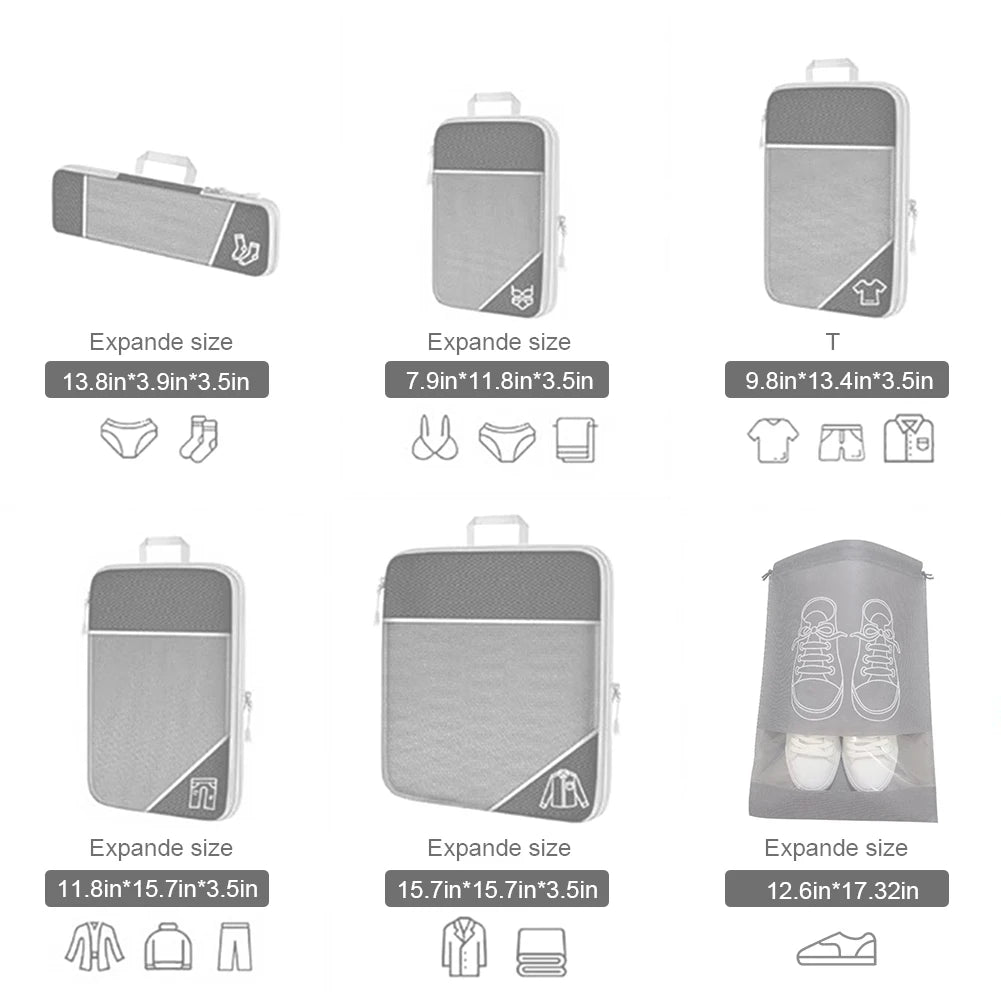 Compression Portable Suitcase